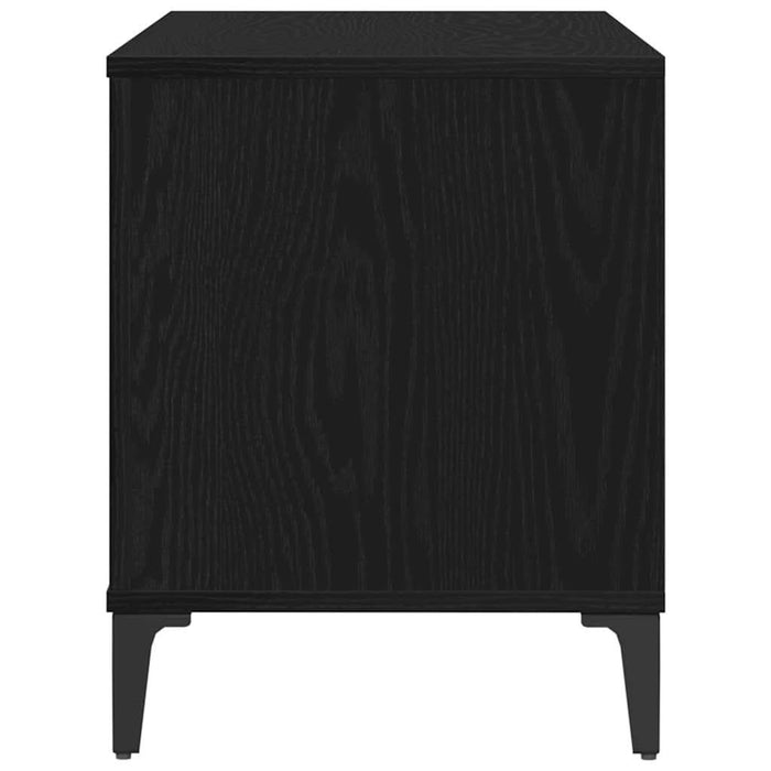 Dulap pentru discuri de vinil Stejar negru 100 x 38 x 48 cm - WALTI WALTI