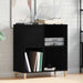 Dulap pentru discuri de vinil Stejar Negru 84,5 x 38 x 89 cm - WALTI WALTI