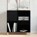 Dulap pentru discuri de vinil Stejar Negru 84,5 x 38 x 89 cm - WALTI WALTI