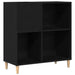 Dulap pentru discuri de vinil Stejar negru 84.5 x 38 x 89 cm - WALTI WALTI
