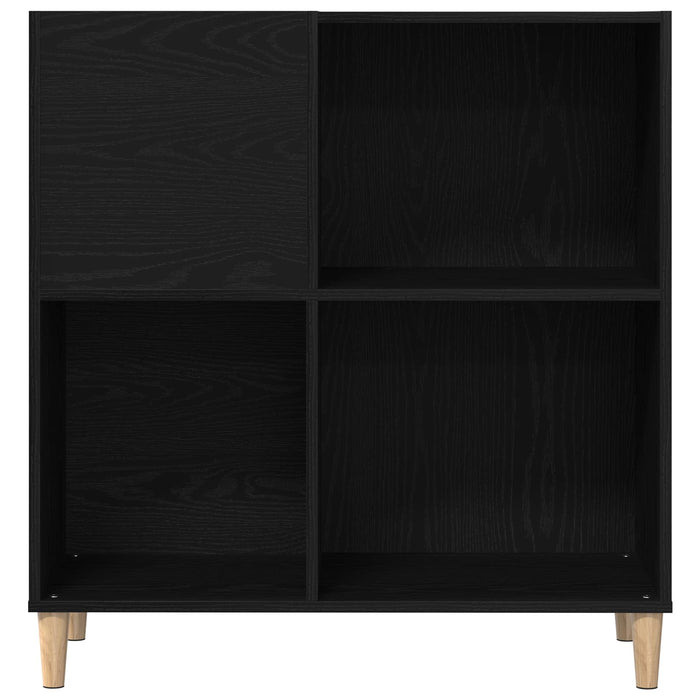 Dulap pentru discuri de vinil Stejar Negru 84,5 x 38 x 89 cm - WALTI WALTI