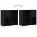 Dulap pentru discuri de vinil Stejar negru 84.5 x 38 x 89 cm - WALTI WALTI