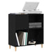 Dulap pentru discuri de vinil Stejar Negru 84,5 x 38 x 89 cm - WALTI WALTI