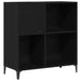 Dulap pentru discuri de vinil Stejar negru 84.5 x 38 x 89 cm - WALTI WALTI