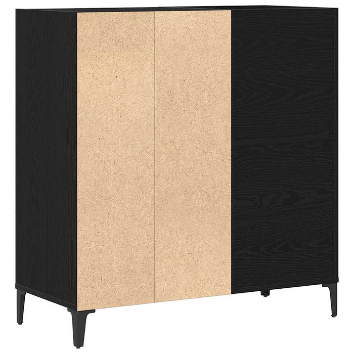 Dulap pentru discuri de vinil Stejar negru 84.5 x 38 x 89 cm - WALTI WALTI