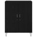 Bufet Stejar Negru 69,5 x 34 x 90 cm Lemn compozit - WALTI WALTI