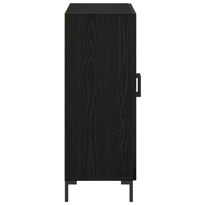 Vitrină Stejar Negru 69.5 x 34 x 90 cm Lemn compozit - WALTI WALTI
