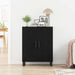 Bufet Stejar Negru 69,5 x 34 x 90 cm Lemn compozit - WALTI WALTI