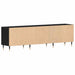 Cabinet TV Stejar Negru 150 x 30 x 44,5 cm Lemn compozit - WALTI WALTI