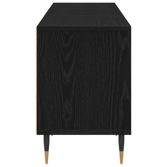 Cabinet TV Stejar Negru 150 x 30 x 44,5 cm Lemn compozit - WALTI WALTI