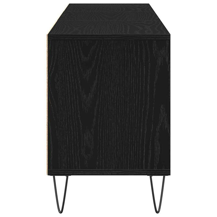 Cabinet TV Stejar Negru 150 x 30 x 44,5 cm Lemn compozit - WALTI WALTI