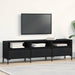 Cabinet TV Stejar Negru 150 x 30 x 44,5 cm Lemn compozit - WALTI WALTI
