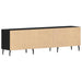 Cabinet TV Stejar Negru 150 x 30 x 44,5 cm Lemn compozit - WALTI WALTI