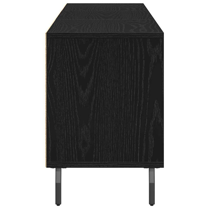Cabinet TV Stejar Negru 150 x 30 x 44,5 cm Lemn compozit - WALTI WALTI