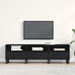 Cabinet TV Stejar Negru 150 x 30 x 44,5 cm Lemn compozit - WALTI WALTI