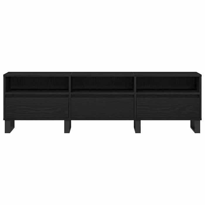 Cabinet TV Stejar Negru 150 x 30 x 44,5 cm Lemn compozit - WALTI WALTI