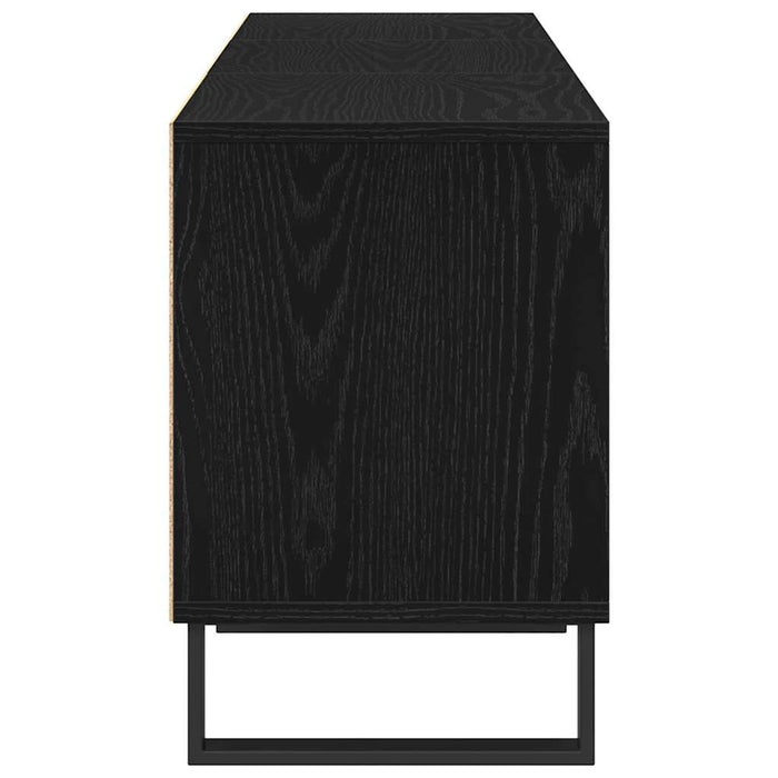 Cabinet TV Stejar Negru 150 x 30 x 44,5 cm Lemn compozit - WALTI WALTI