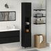 Dulap de Baie Stejar Negru 30 x 30 x 190 cm Lemn compozit - WALTI WALTI