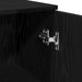 Dulap de Baie Stejar Negru 30 x 30 x 190 cm Lemn compozit - WALTI WALTI