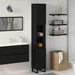 Dulap de Baie Stejar Negru 30 x 30 x 190 cm Lemn compozit - WALTI WALTI