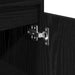 Dulap de Baie Stejar Negru 30 x 30 x 100 cm Lemn compozit - WALTI WALTI