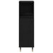 Dulap de Baie Stejar Negru 30 x 30 x 100 cm Lemn compozit - WALTI WALTI