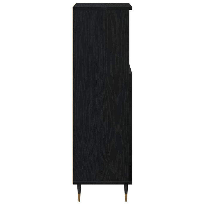 Dulap de Baie Stejar Negru 30 x 30 x 100 cm Lemn compozit - WALTI WALTI