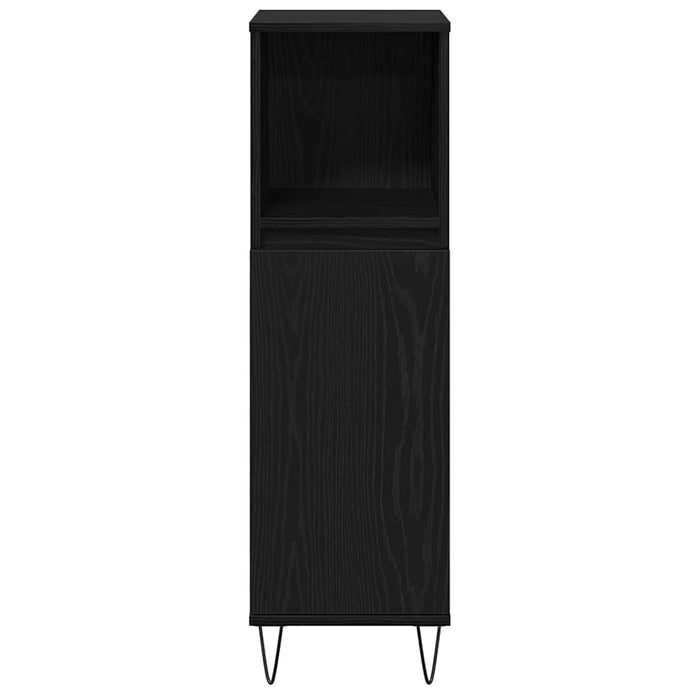 Dulap de Baie Stejar Negru 30 x 30 x 100 cm Lemn compozit - WALTI WALTI