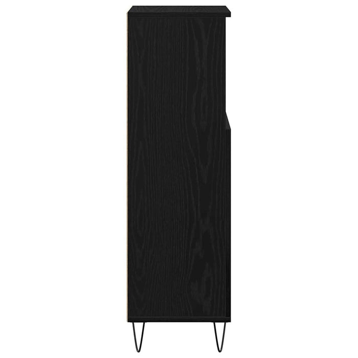 Dulap de Baie Stejar Negru 30 x 30 x 100 cm Lemn compozit - WALTI WALTI