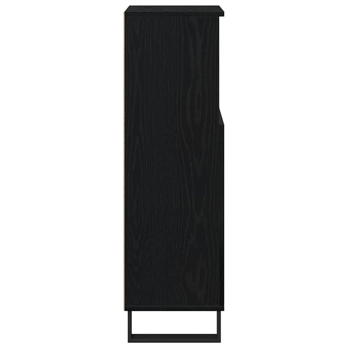 Dulap de Baie Stejar Negru 30 x 30 x 100 cm Lemn compozit - WALTI WALTI