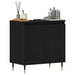 Dulap pentru Chiuveta de Baie Stejar Negru 58 x 33 x 60 cm - WALTI WALTI
