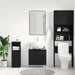 Dulap pentru Chiuveta de Baie Stejar Negru 58 x 33 x 60 cm - WALTI WALTI