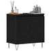 Dulap pentru Chiuveta de Baie Stejar Negru 58 x 33 x 60 cm - WALTI WALTI