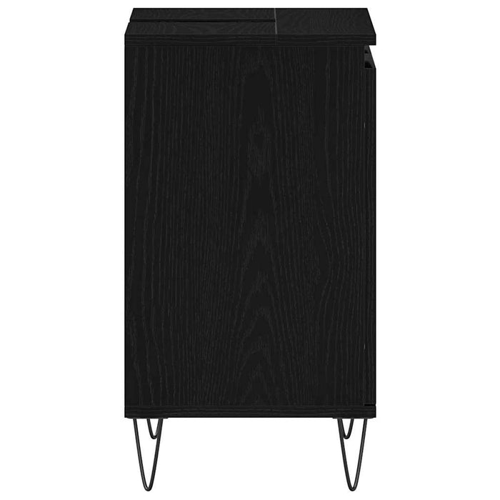 Dulap pentru Chiuveta de Baie Stejar Negru 58 x 33 x 60 cm - WALTI WALTI