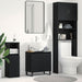 Dulap pentru Chiuveta de Baie Stejar Negru 58 x 33 x 60 cm - WALTI WALTI