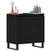Dulap pentru Chiuveta de Baie Stejar Negru 58 x 33 x 60 cm - WALTI WALTI