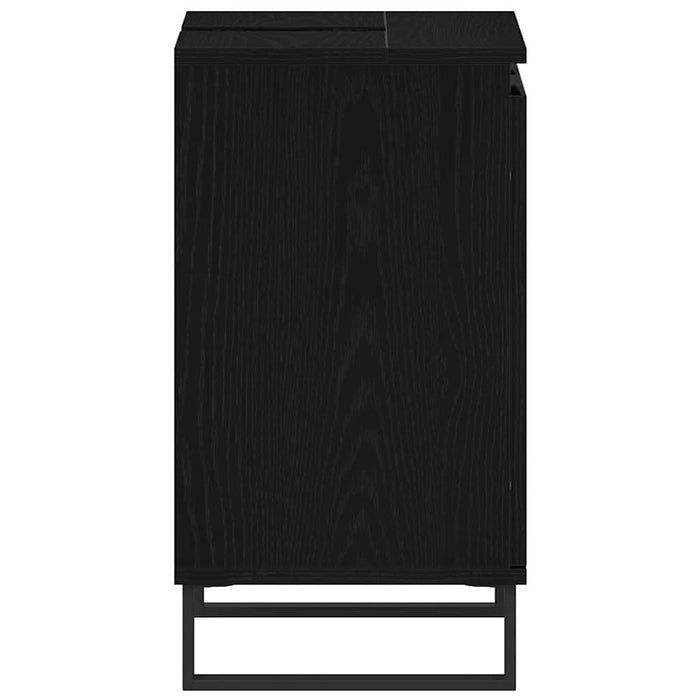 Dulap pentru Chiuveta de Baie Stejar Negru 58 x 33 x 60 cm - WALTI WALTI