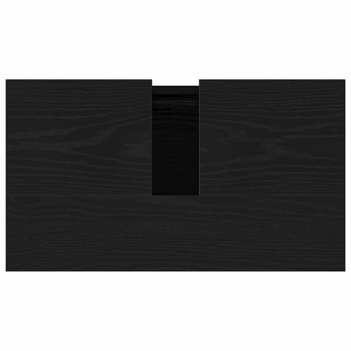 Dulap pentru Chiuveta de Baie Stejar Negru 58 x 33 x 60 cm - WALTI WALTI