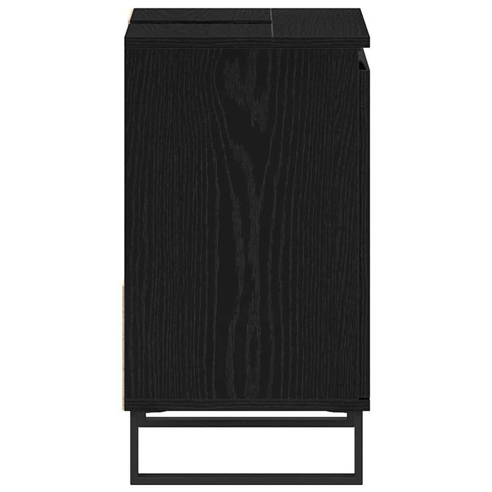 Dulap pentru Chiuveta de Baie Stejar Negru 65 x 33 x 60 cm - WALTI WALTI