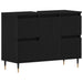 Dulap pentru Chiuveta de Baie Stejar Negru 80 x 33 x 60 cm - WALTI WALTI
