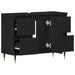 Dulap pentru Chiuveta de Baie Stejar Negru 80 x 33 x 60 cm - WALTI WALTI