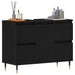 Dulap pentru Chiuveta de Baie Stejar Negru 80 x 33 x 60 cm - WALTI WALTI