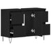 Dulap pentru Chiuveta de Baie Stejar Negru 80 x 33 x 60 cm - WALTI WALTI
