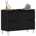 Dulap pentru Chiuveta de Baie Stejar Negru 80 x 33 x 60 cm - WALTI WALTI