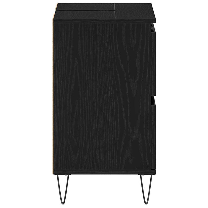 Dulap pentru Chiuveta de Baie Stejar Negru 80 x 33 x 60 cm - WALTI WALTI