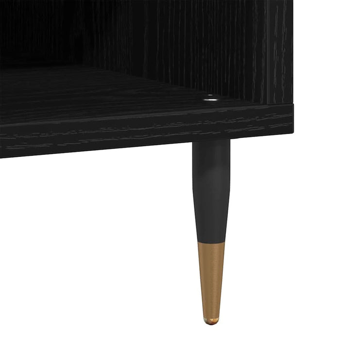 Dulap pentru discuri de vinil Stejar Negru 85 x 38 x 48 cm - WALTI WALTI