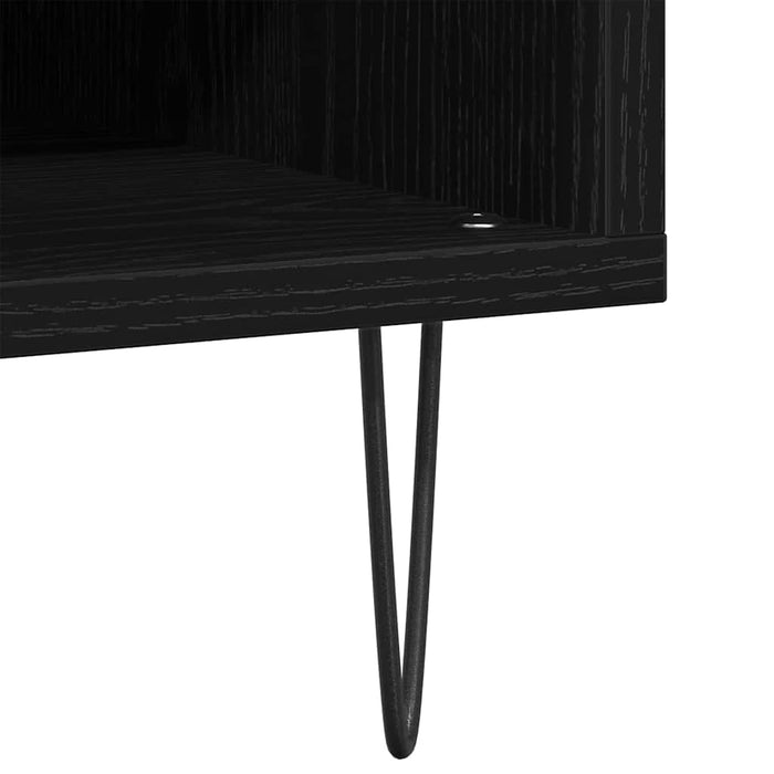 Dulap pentru discuri de vinil Stejar Negru 85 x 38 x 48 cm - WALTI WALTI