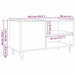 Dulap pentru discuri de vinil Stejar Negru 85 x 38 x 48 cm - WALTI WALTI