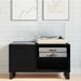 Dulap pentru discuri de vinil Stejar Negru 85 x 38 x 48 cm - WALTI WALTI