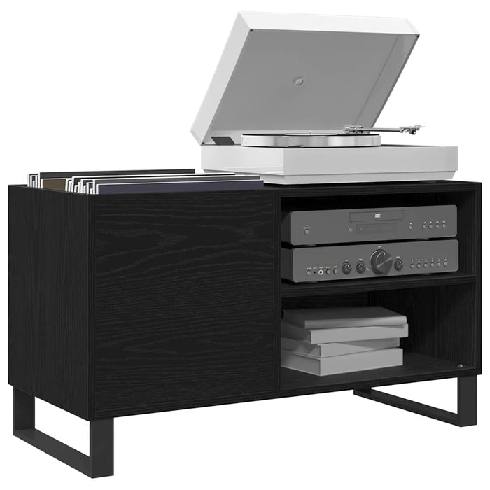 Dulap pentru discuri de vinil Stejar Negru 85 x 38 x 48 cm - WALTI WALTI